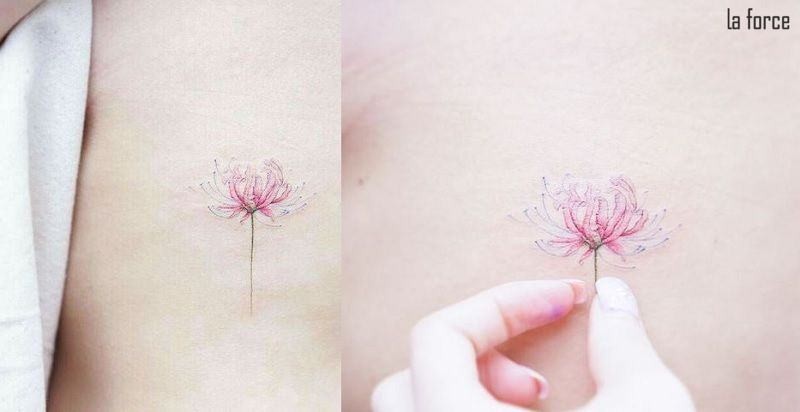 Hình xăm đôi cho bạn thân nhỏ xinh