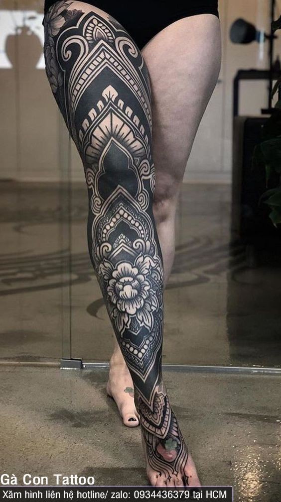 Hình xăm Maori trên cẳng tay