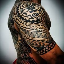 Hình xăm Maori với các chi tiết tinh xảo