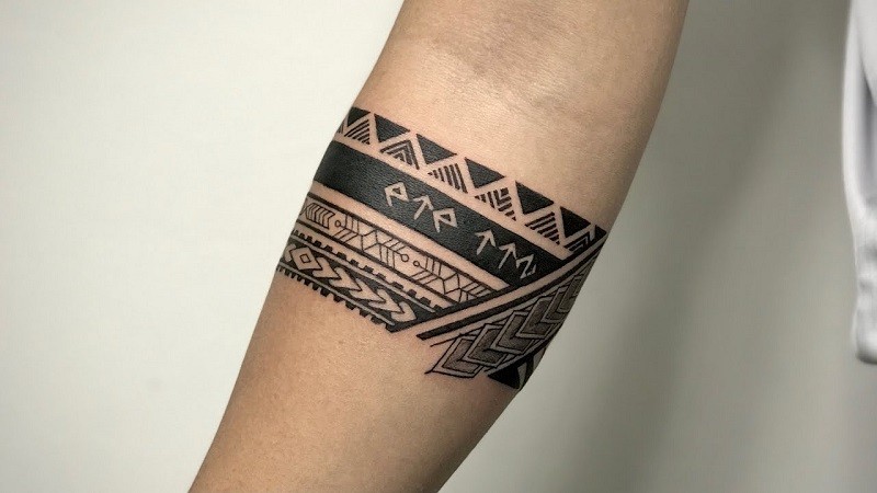Hình xăm Maori trên vai