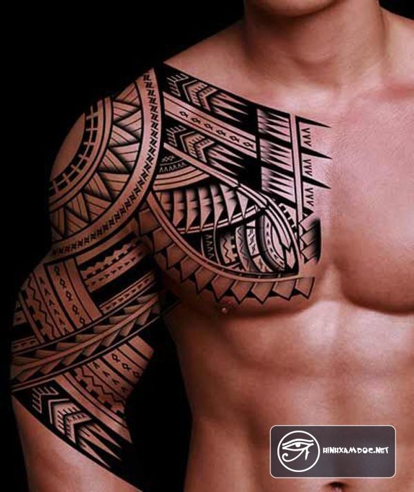 Các hoa văn hình học trong hình xăm Maori