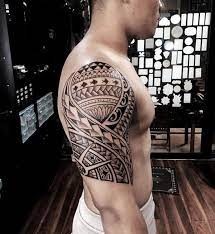 Hình xăm Maori trên cánh tay