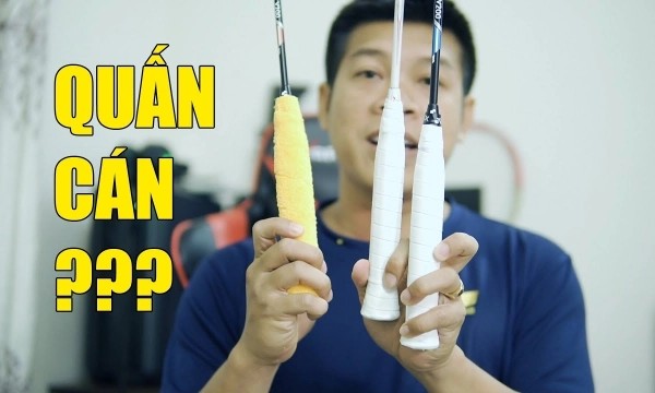 Hướng Dẫn Quấn Cán Vợt Cầu Lông Đúng Cách