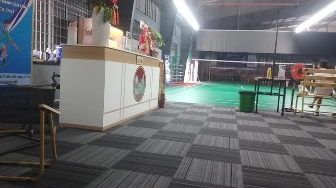quầy cà phê thu ngân tại sân cầu lông Đại Phát
