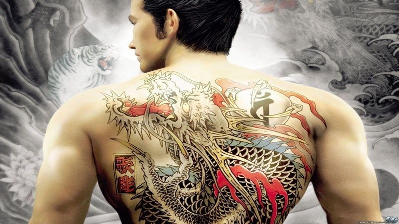 Xăm hình rồng trên lưng được cánh mày râu ưa chuộng