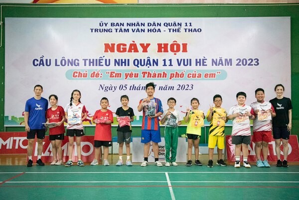 Sân Bình Thới là địa điểm tổ chức các giải cầu lông lý tưởng cho mọi độ tuổi
