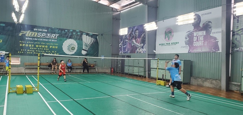 Cơ sở vật chất hiện đại phù hợp với tập luyện và thi đấu