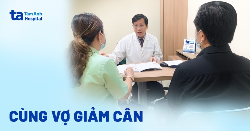 cùng vợ giảm cân