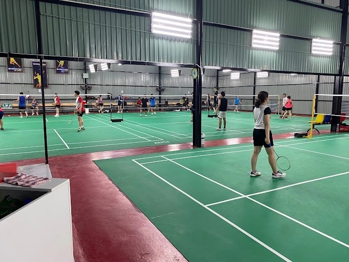Góc nhìn tổng thể với sân cầu lông 79 Pro