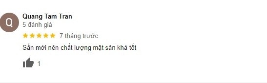 Đánh giá sân cầu lông Hoa Sen