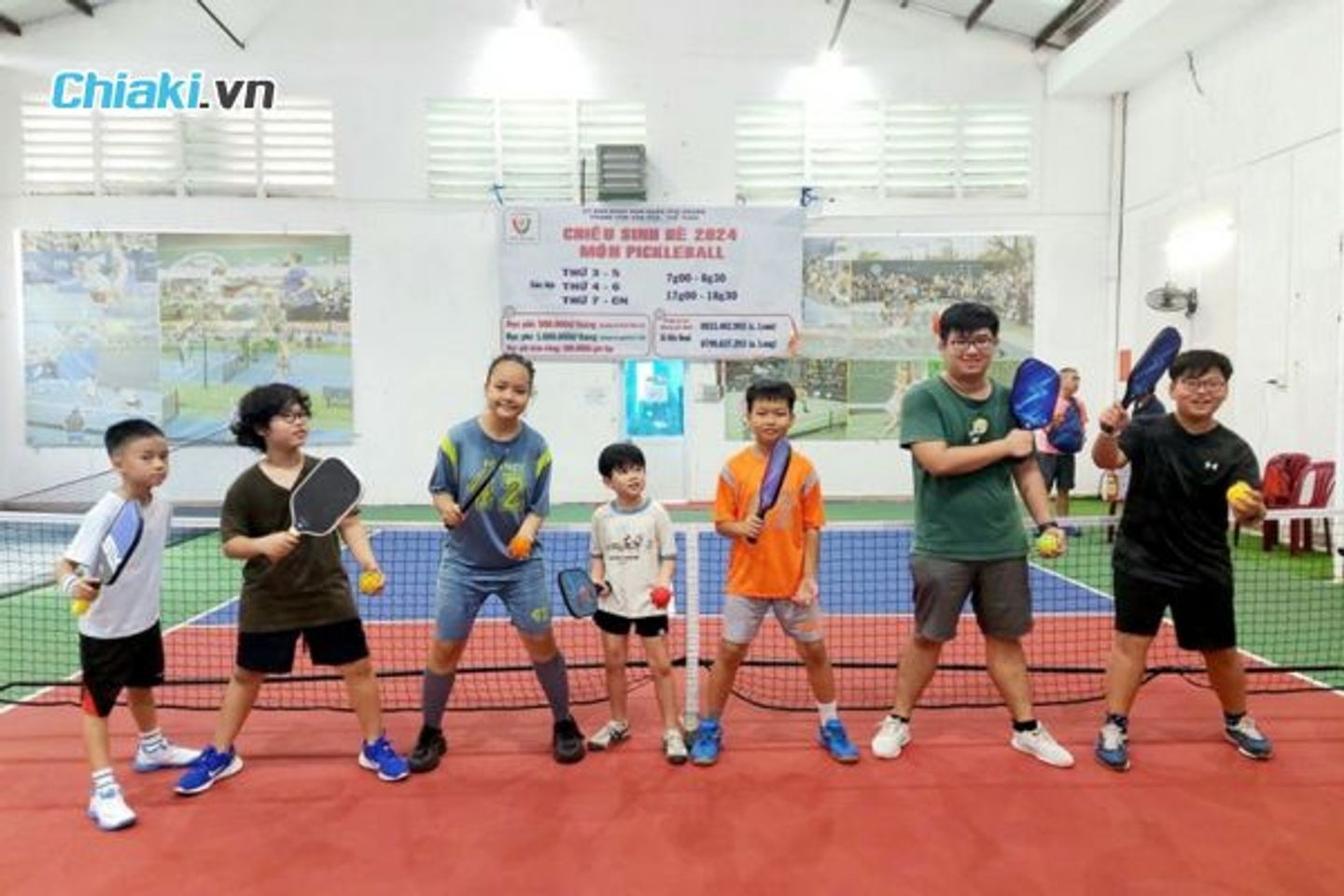 Sân chơi Pickleball dành cho mọi lứa tuổi