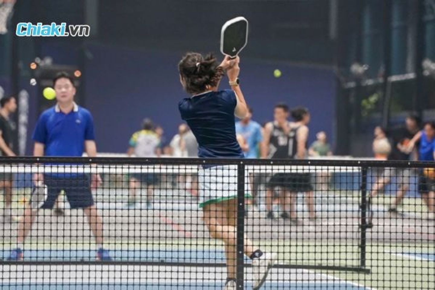 Sân chơi Pickleball TS Sports được thiết kế chuyên nghiệp, rộng rãi