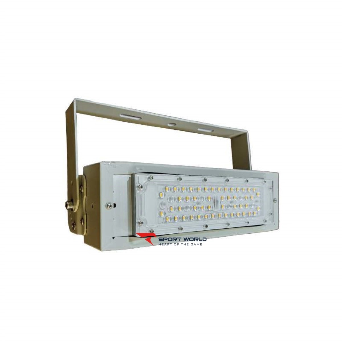 Hệ thống đèn LED chuyên dụng chiếu sáng cho sân cầu lông, bố trí đều và không gây chói