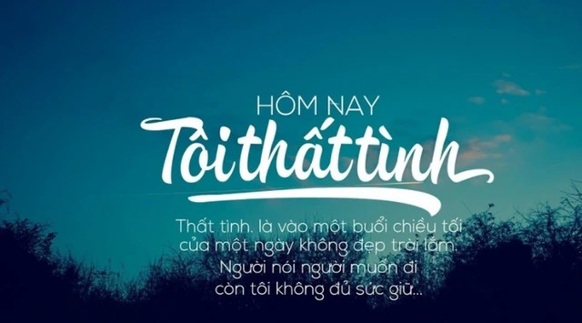 Khoảnh khắc cô đơn sau chia tay