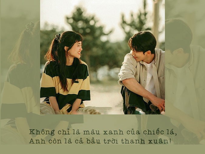 Cảnh sắc thiên nhiên với những tán cây xanh tươi tốt