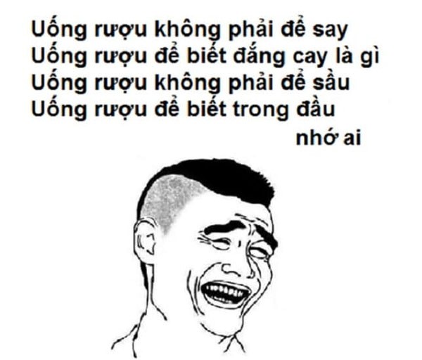 Stt về bia rượu hài hước