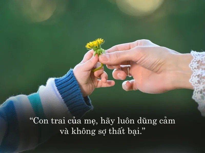 Biểu cảm đáng yêu của con trai