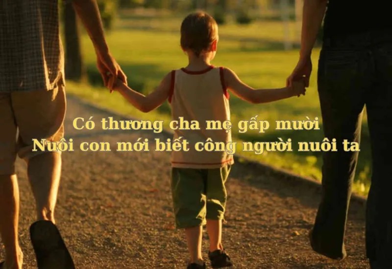 Câu ca dao tục ngữ về lòng hiếu thảo hay