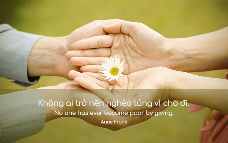 Những Câu Nói Hay Về Sự Cho Đi và Nhận Lại: Bài Học Ý Nghĩa Cho Cuộc Sống 2 cho di de nhan lai 2