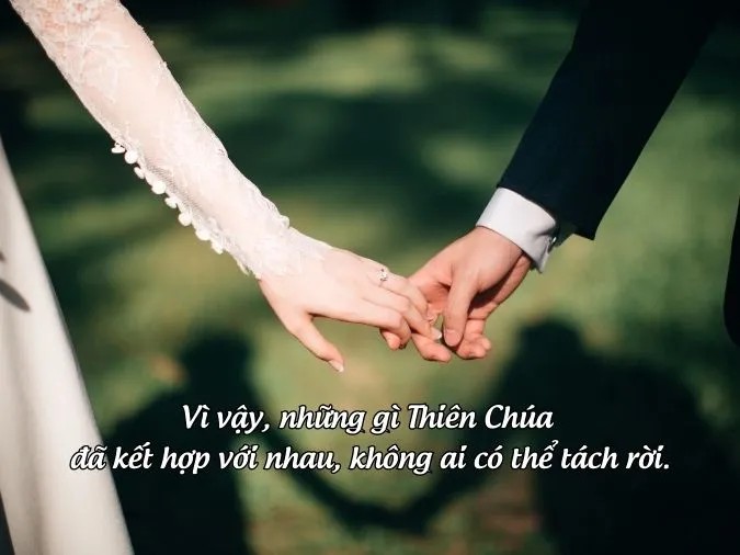 Hình ảnh cặp đôi trao nhẫn cưới trong lễ đường