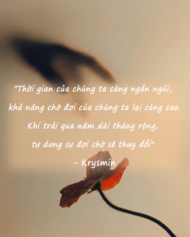 Tuổi trẻ và dòng chảy thời gian